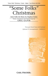 Some Folks Christmas Three-Part Mixed choral sheet music cover
